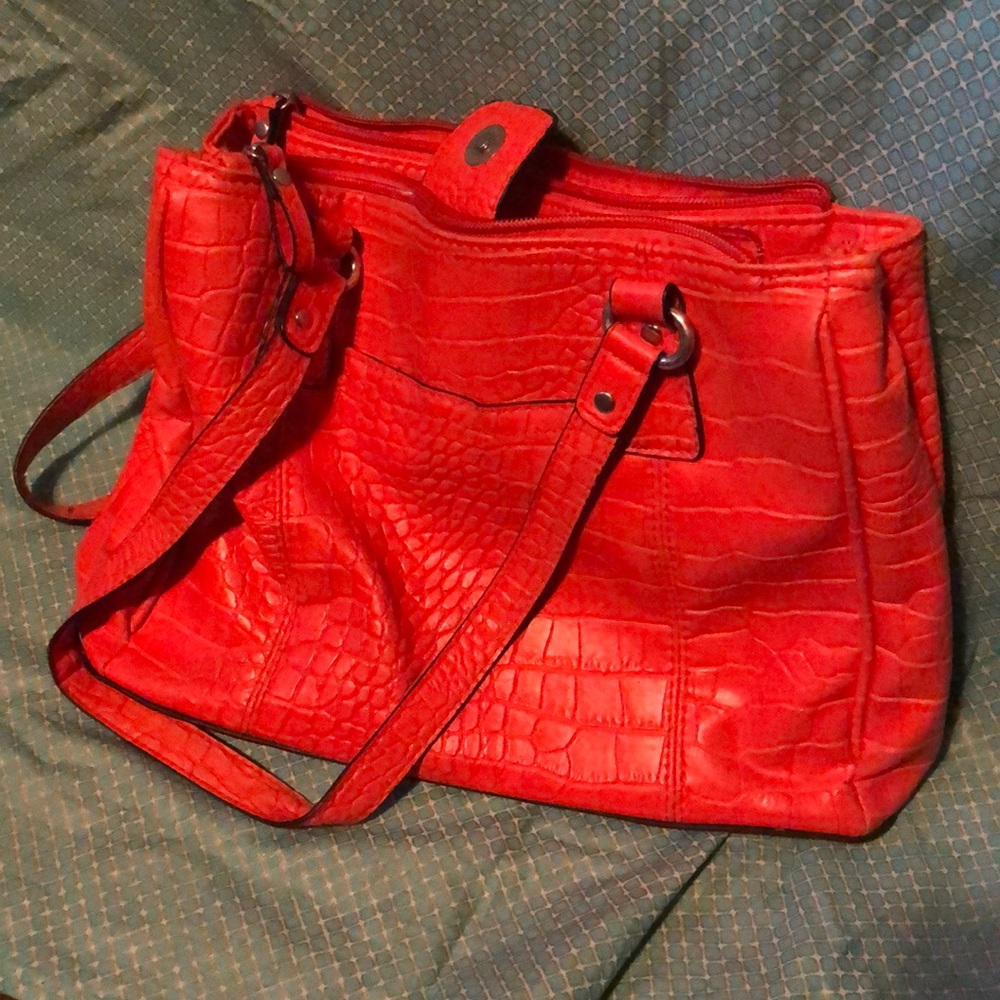Orange Bueno purse